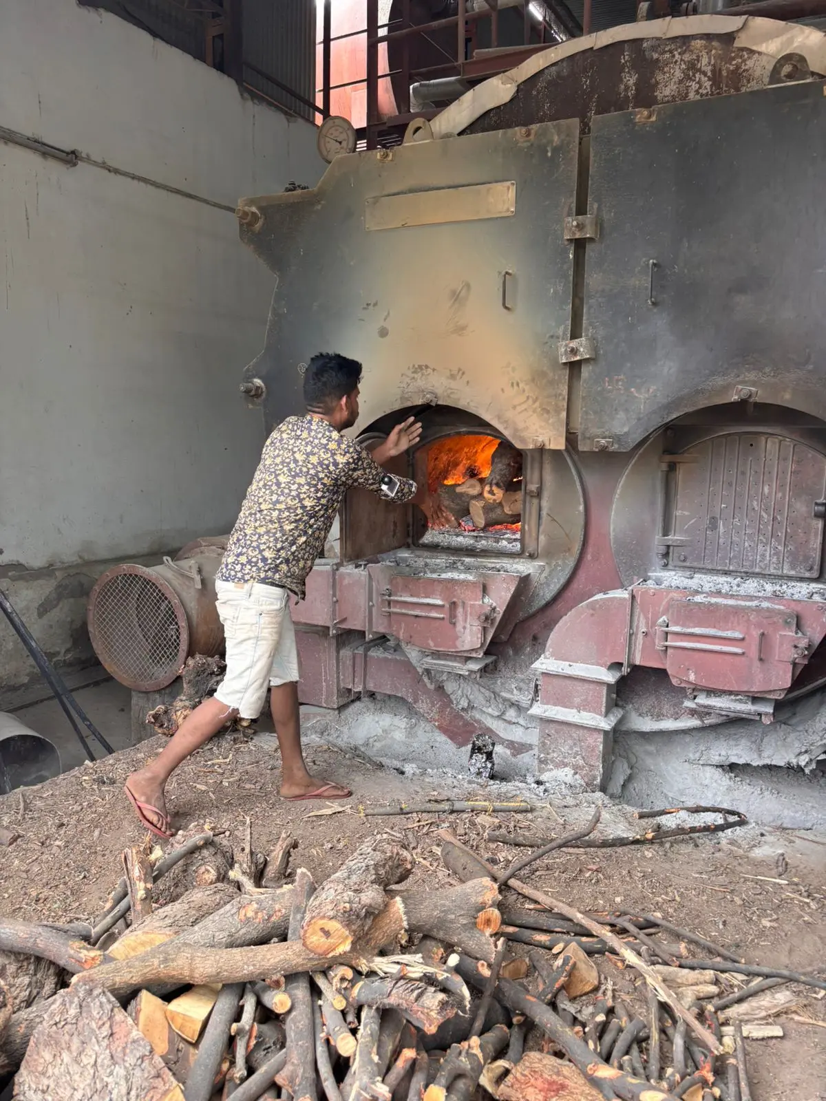 Workers exposed to high temperatures